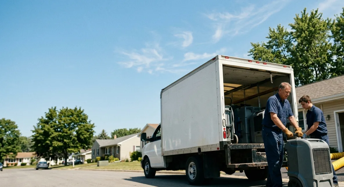 Water Damage Cleanup in Pittsford, MI near me